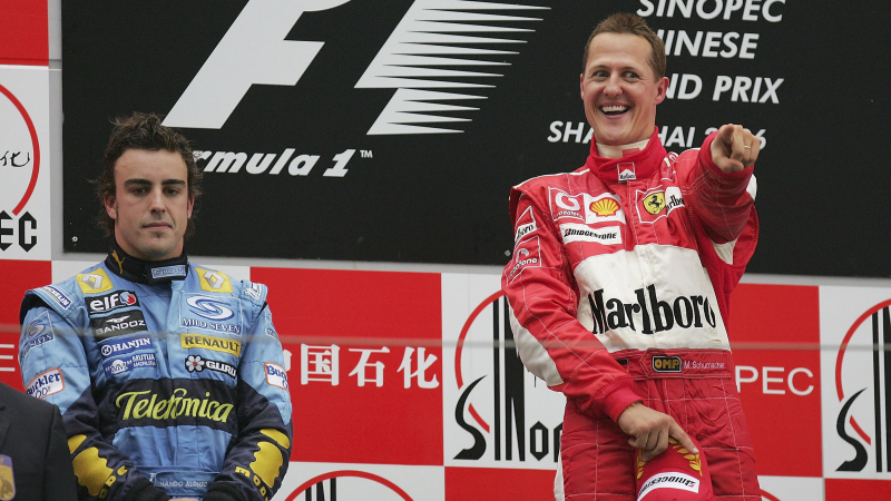 Illustration for article titled A Brief Photographic History Of Michael Schumacher's Racing Career